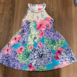 Lilly pullitzer girls fit and flat dress